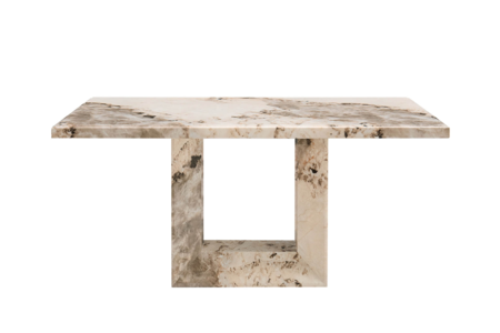 Ats-160-MO Dining Table 1600 - Mottled Mocha