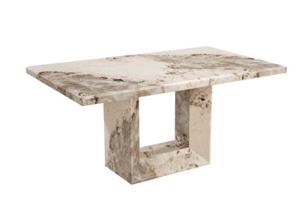 Ats-160-MO Dining Table 1600 - Mottled Mocha