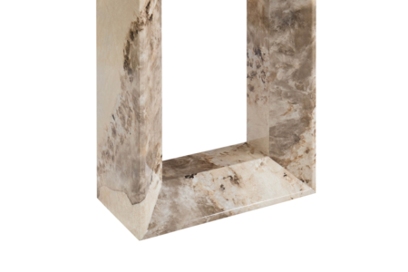 Ats-009-MO Console Table - Mottled Mocha