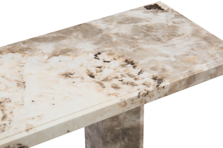 Ats-009-MO Console Table - Mottled Mocha