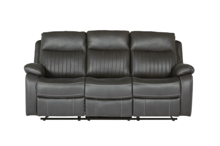 Bly-313-DKGY Match 3 Seater Manual Recliner - Dark Grey Match