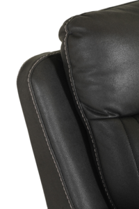 Bly-313-DKGY Match 3 Seater Manual Recliner - Dark Grey Match