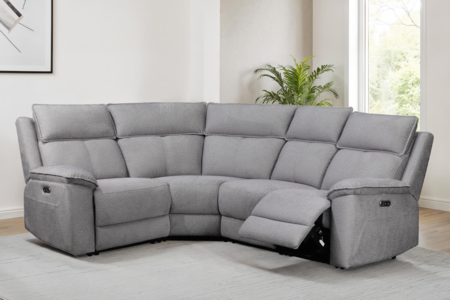 Bie-359-GE Corner Group Electric Recliner - Greige