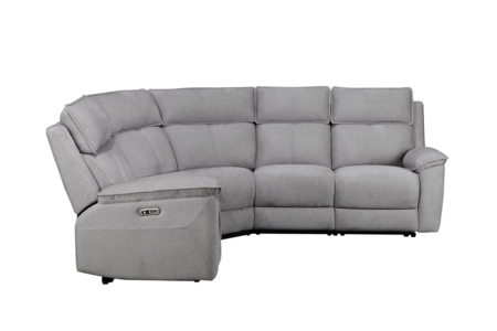 Bie-359-GE Corner Group Electric Recliner - Greige