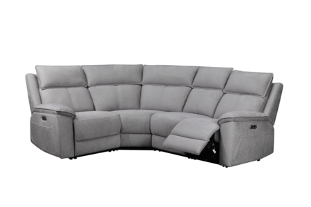 Bie-359-GE Corner Group Electric Recliner - Greige