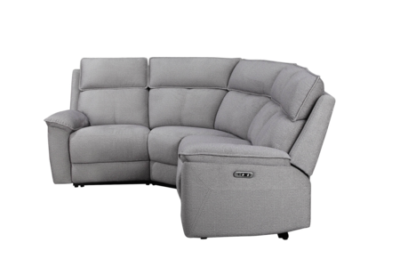 Bie-359-GE Corner Group Electric Recliner - Greige