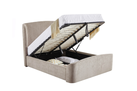 Ble-406-BE 6' Ottoman Bed - Beige