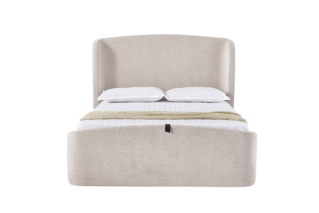 Ble-406-CR 6' Ottoman Bed - Cream