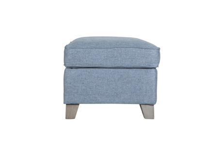 Ctl-306-BL Ottoman - Blue