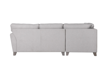 Ctl-307-LTGY LHF Corner Group Fixed - Light Grey (LHF) (2 Scatter Cushions)