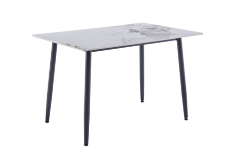 Cdy-120-WH Dining Table Rectangle 1200 - White