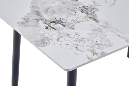 Cdy-120-WH Dining Table Rectangle 1200 - White