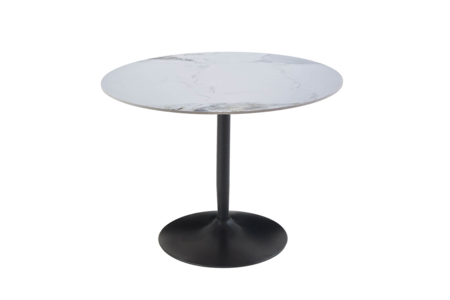 Cdy-080-WH Dining Table Round 800 - White