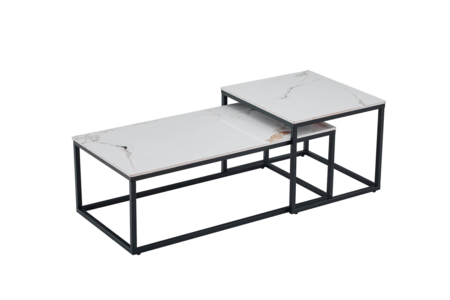 Cdy-007-WH Coffee Table Set - White