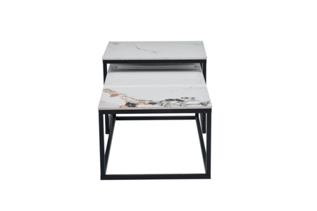 Cdy-007-WH Coffee Table Set - White