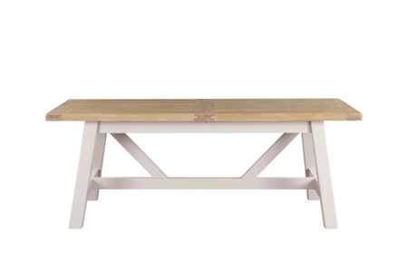 Dne-190-TP Refectory Dining Table 1900-2350 Extending - Taupe