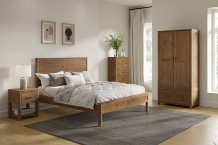 Ino-405-CW Bed 5' - Cashew
