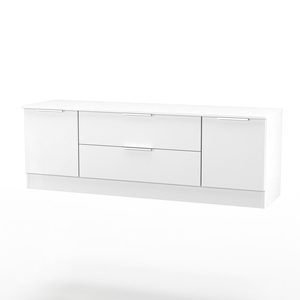 PLY211 2 Door/2 Drawer Wide TV Unit