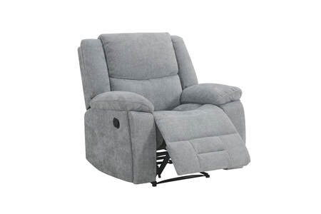 Wtn-311-GY 1 Seater Manual Recliner - Grey