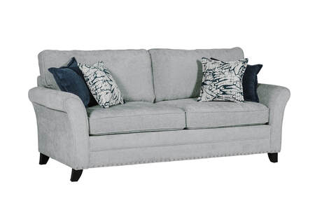 Ppa-303-SL 3 Seater Fixed - Silver