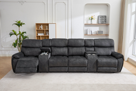 4 Seater (with 2 Consoles) Cinema Style