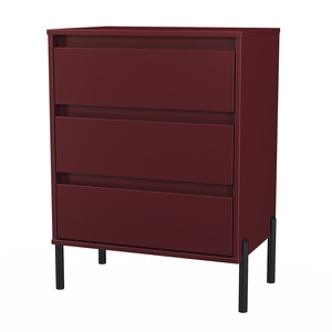 LEU023 3 Drawer Midi Chest