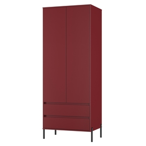 LEU081 2 Drawer Wardrobe