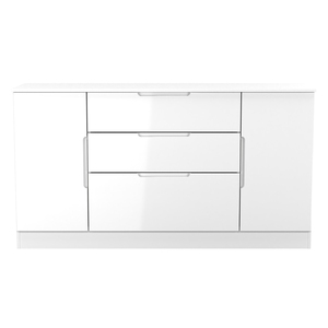 MIL207 2 Door/3 Drawer Wide Unit