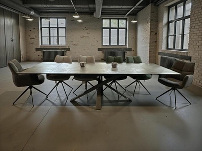 ONY01 Onyx Large Extending Dining Table