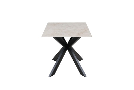 APO10/APO12 Sand Dining Table + Corner Bench Set Taupe LHF