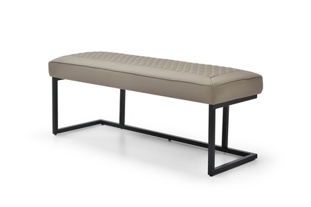 APO10/APO12 Sand Dining Table + Corner Bench Set Taupe LHF