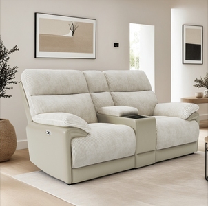 2 seater with Console and Wireless charger