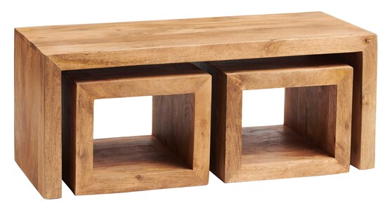 Cubed John Long Coffee Table Set