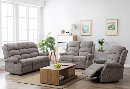 14939 Electric 2 Seater Recliner (Latte)