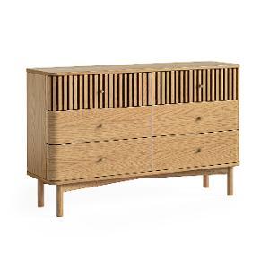 908 6 Drawer Chest - Natural