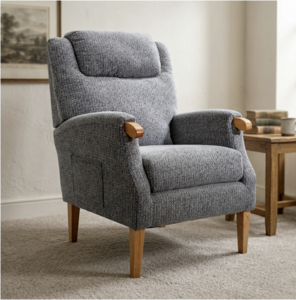 Fireside Chair Steel Blue