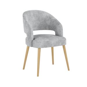 16019 Darcey Chair - Light Grey