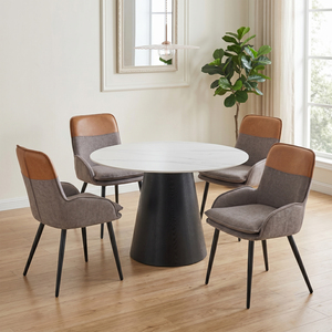 17136 Round Dining Table White Top