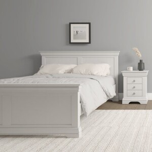 200-204-061 5' High End Bed - Ivory