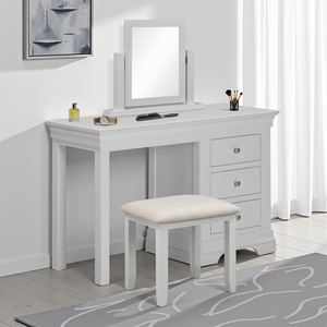 600-603-015 Dressing Table Mirror - Pebble Grey