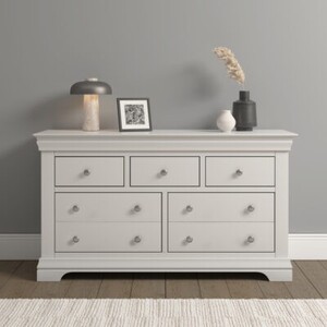 100-102-225 3+2 Drawer Chest - Ivory
