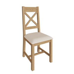 CO-CBCF Cross Back Chair Fabric Seat