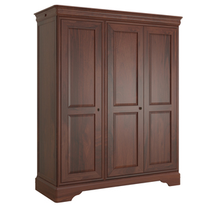 AP/3039D 3 Door Wardrobe - Brown