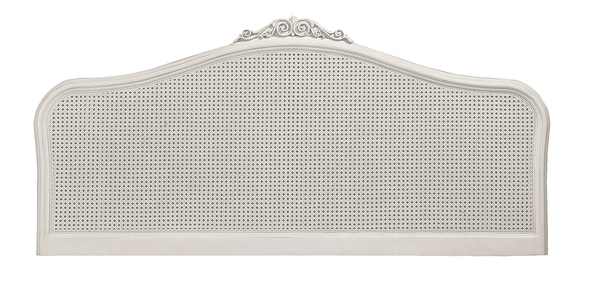 ET/1372G Rattan Super King Headboard - Grey