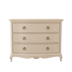 SD/1360W 3 Drawer Low Chest - Ivory