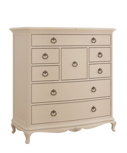 SD/1361W 8 Drawer Chest - Ivory