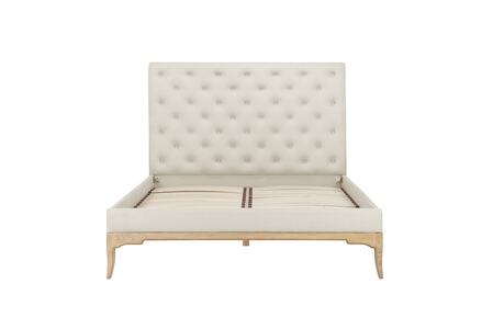 TOUB46OAK Low End Double Bed - Brown