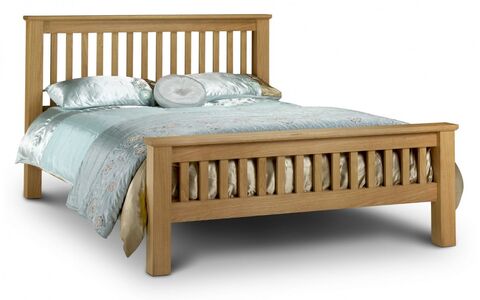 AMS002 Oak Bed Hfe 150cm