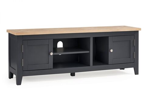 BOR108 Tv Unit Dark Grey