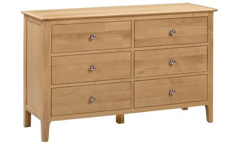 COT103 6 Drawer Wide Chest